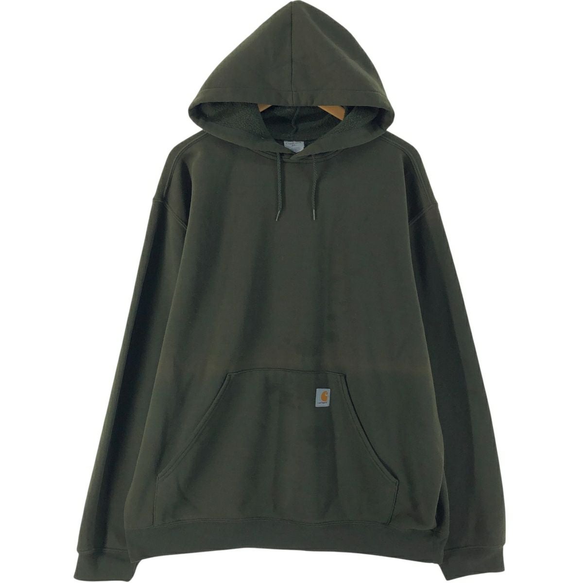 古着 カーハート Carhartt スウェットプルオーバーパーカー メキシコ製