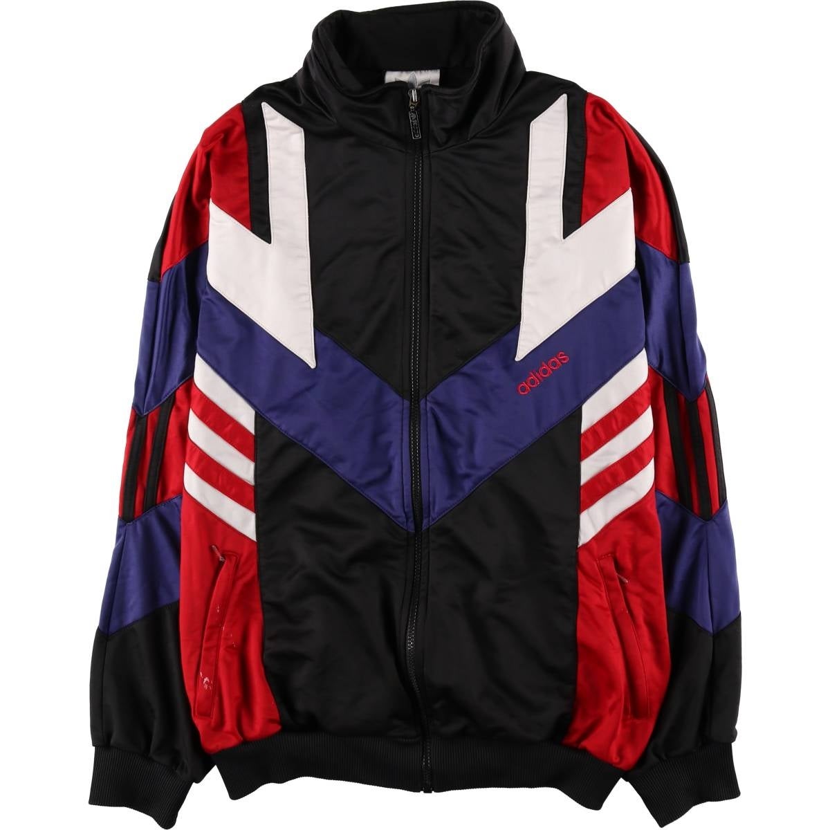 古着 80年代 アディダス adidas トレフォイルロゴ ジャージ トラック