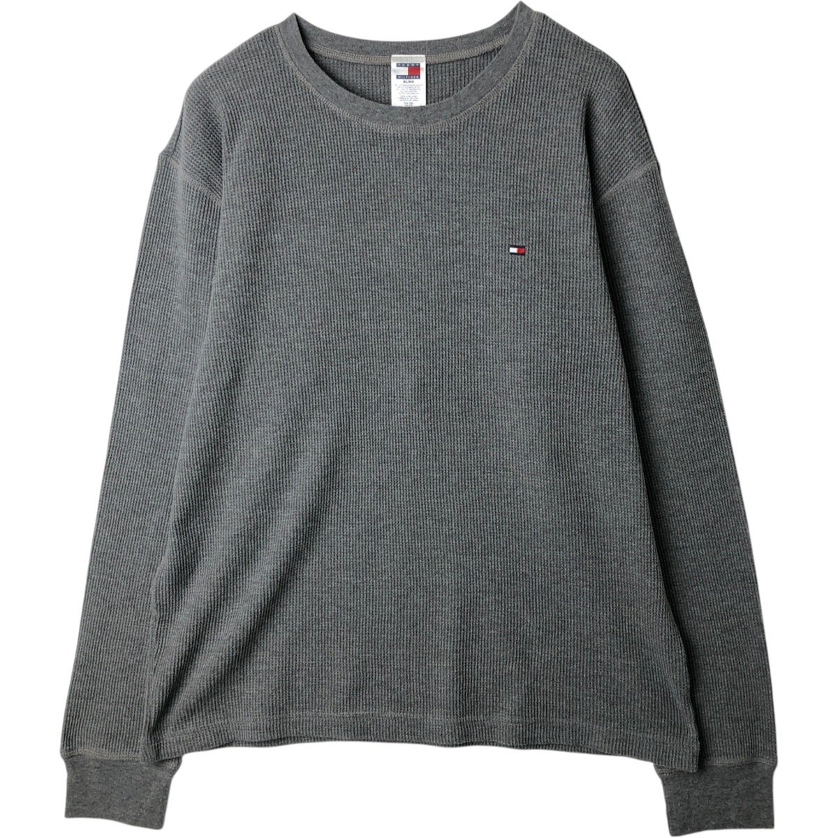 古着 トミーヒルフィガー TOMMY HILFIGER ボーダー柄 コットンニット