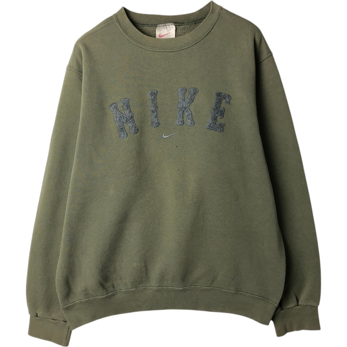 古着 90年代 ナイキ NIKE ワンポイントロゴスウェットシャツ