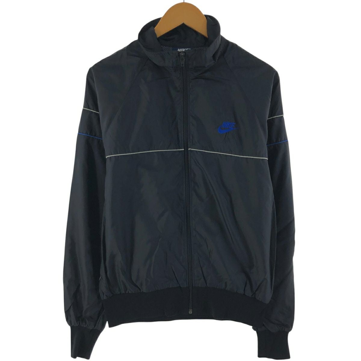 古着 80年代 ナイキ NIKE 紺タグ ナイロンジャケット メンズM相当