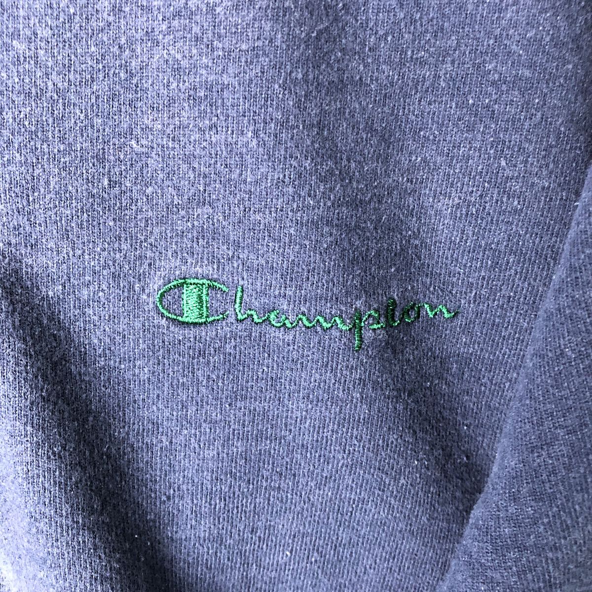 古着 チャンピオン Champion AUTHENTIC ハーフジップスウェットシャツ