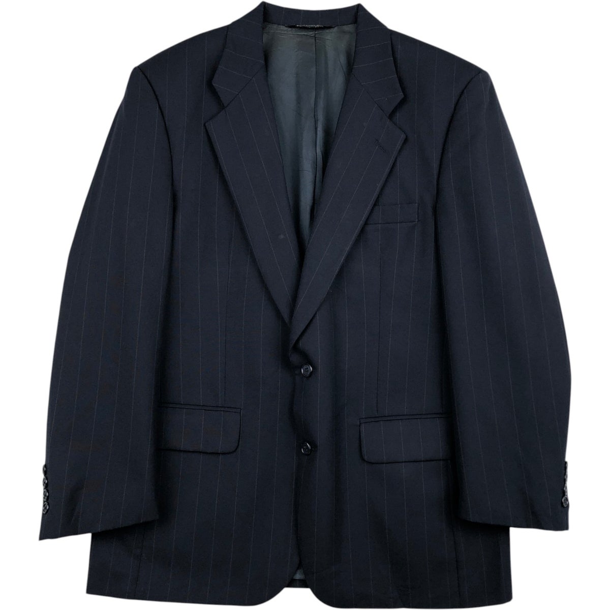 古着 バーバリー Burberry's BURBERRY LONDON ストライプ柄 ウールテーラードジャケット USA製 メンズXL相当/evb033275 古着 バーバリー Burberrys BURBERRY LONDON ストライプ柄 ウール
