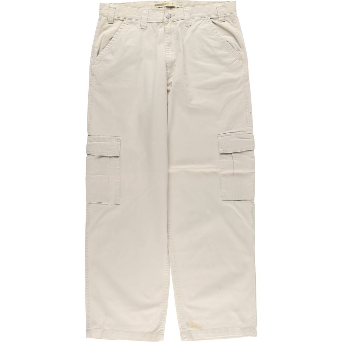 SILVERTAB カーゴパンツ ホワイト　90s 古着　Y2K W34相当 古着 00年代 リーバイス Levis SILVER TAB シルバータブ KHAKI