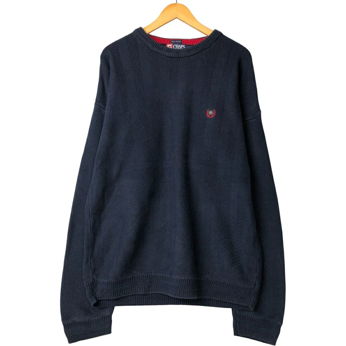古着 ラルフローレン Ralph Lauren CHAPS チャップス ケーブル編み