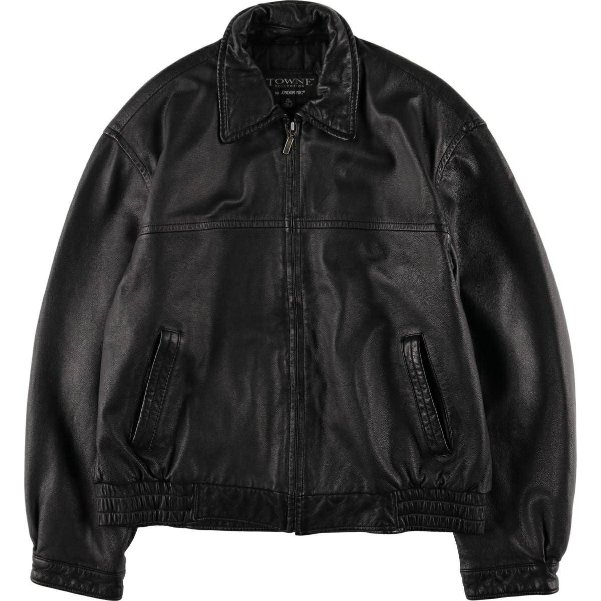 古着 ロンドンフォグ LONDON FOG TOWNE スイングトップタイプ レザー