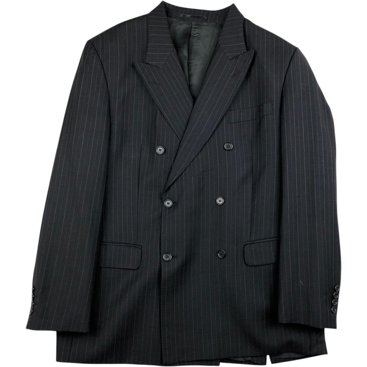 古着 エルメネジルドゼニア Ermenegildo Zegna ストライプ柄 ウール