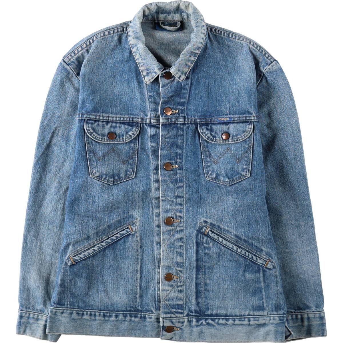 古着 ラングラー Wrangler デニムジャケット Gジャン メンズM相当
