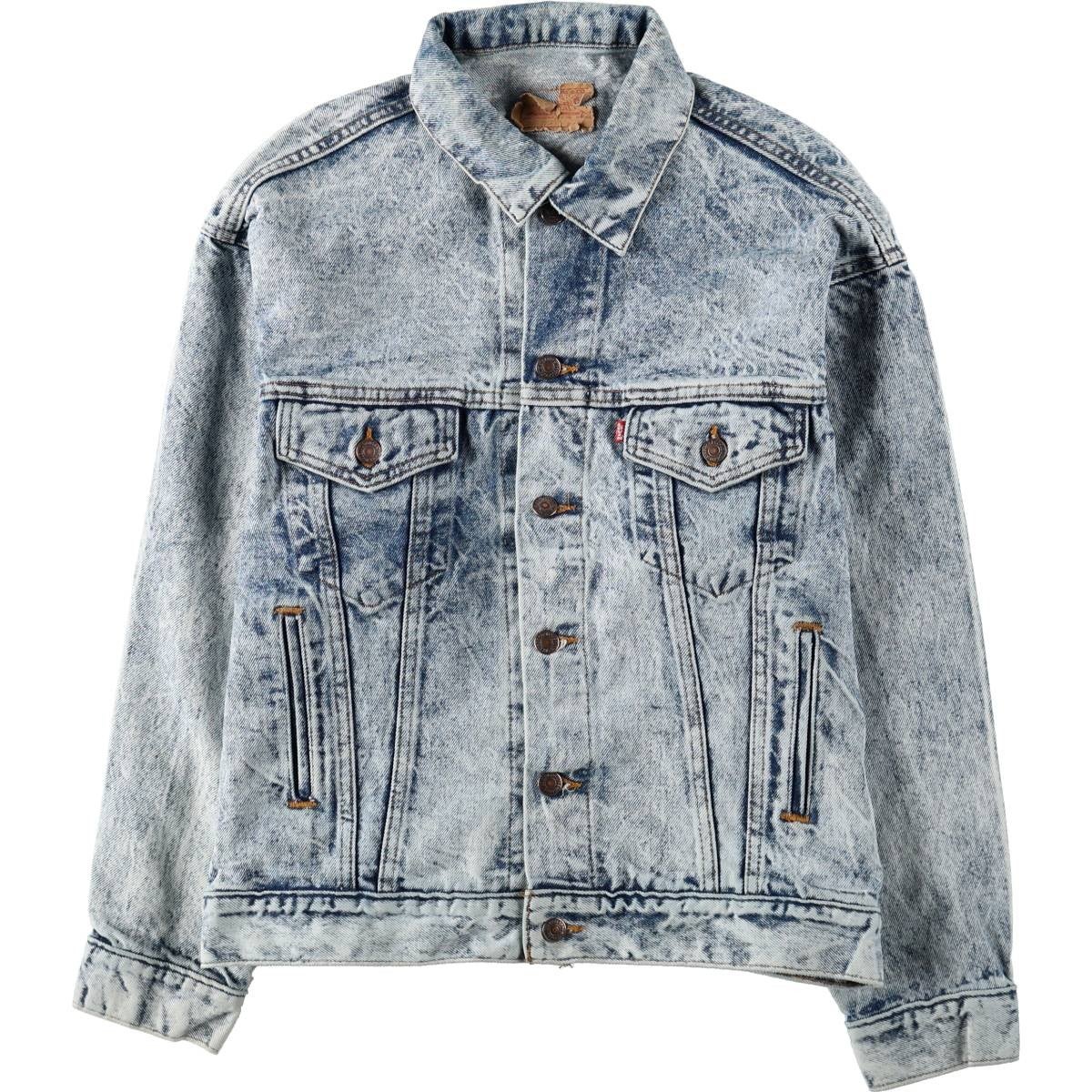 古着 90年代 リーバイス Levis 75068-0219 ケミカルウォッシュ デニム