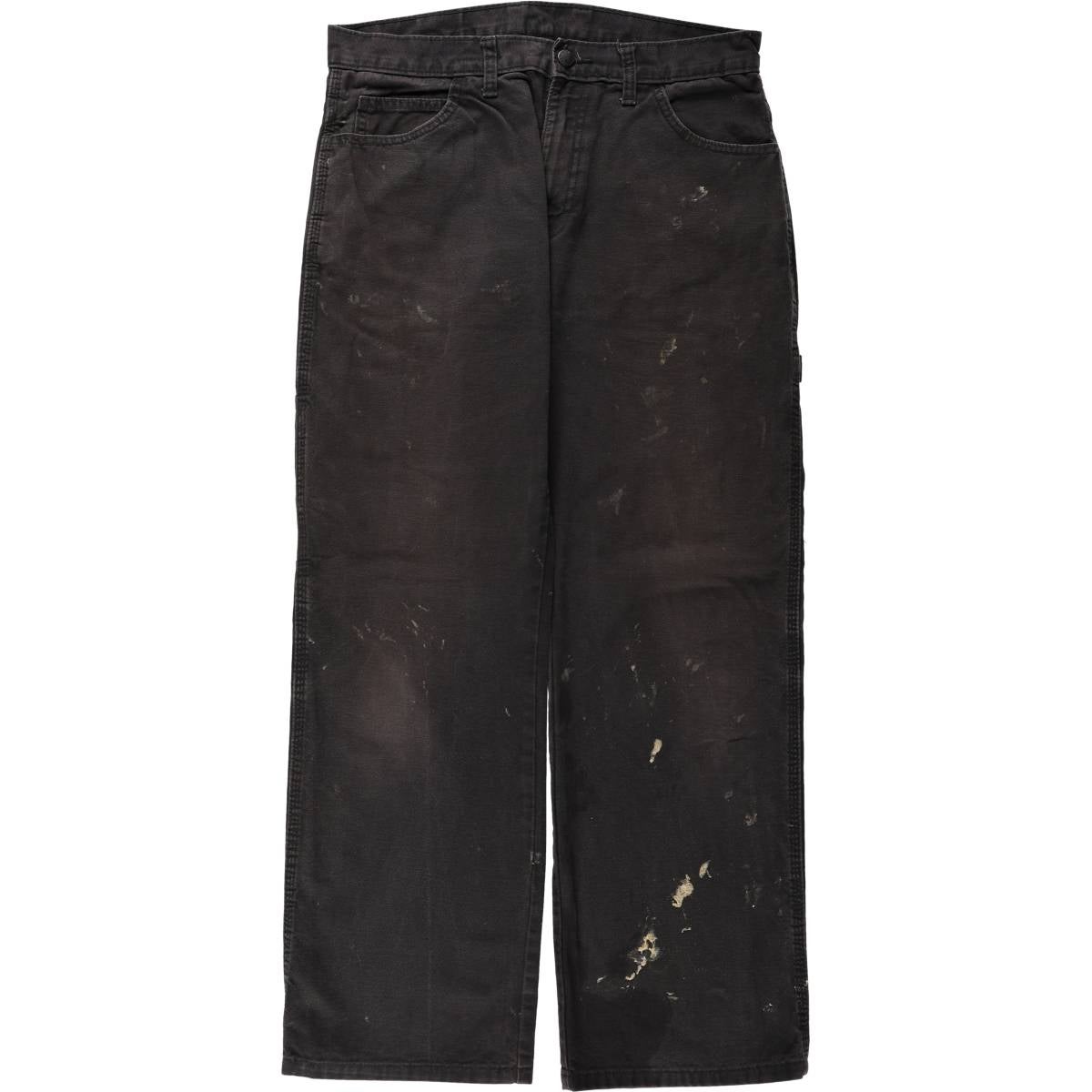 古着 ディッキーズ Dickies ダックペインターパンツ メンズw34相当