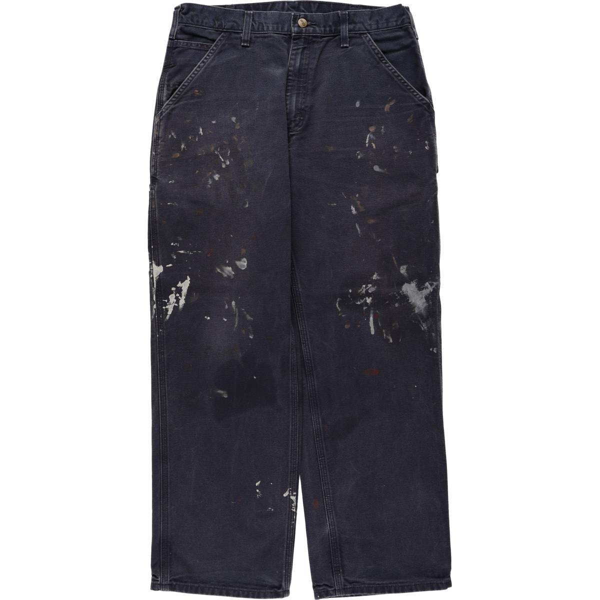 古着 カーハート Carhartt Original Dungaree Fit ペイント ダック