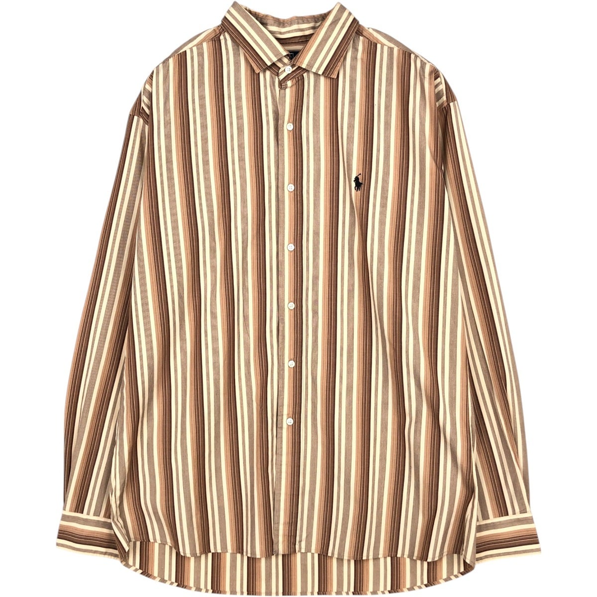 Polo Ralph Lauren 長袖シャツ ストライプ 古着 ラルフローレン Ralph Lauren POLO by Ralph Lauren WESTERTON