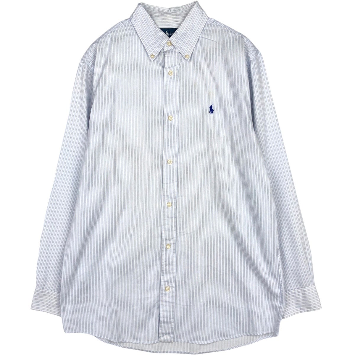 新品タグ付き　未使用品　ラルフローレン　長袖シャツ　ブラウス　ストライプ 古着 ラルフローレン Ralph Lauren POLO by Ralph Lauren BLAKE 長袖