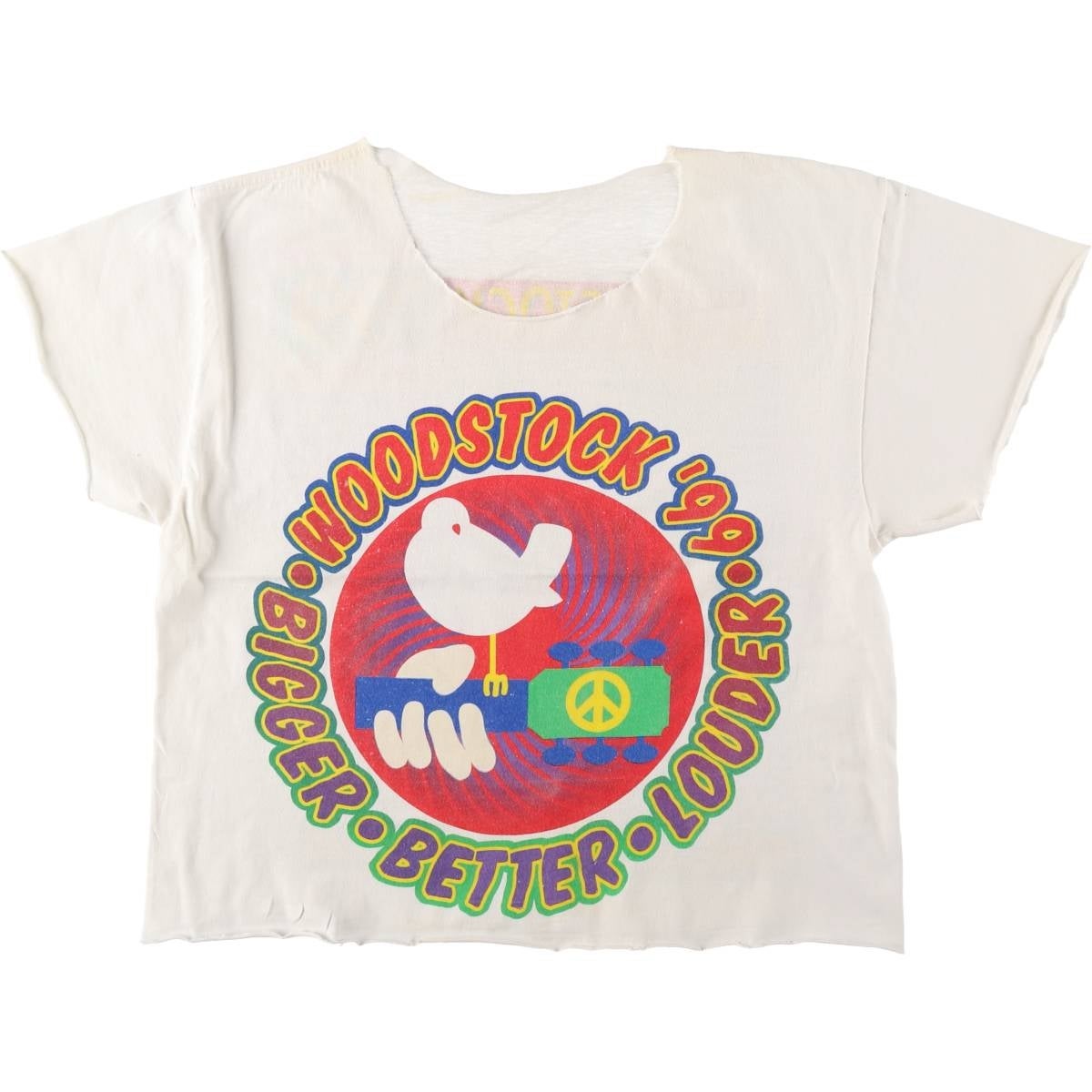 古着 Woodstock 99 ウッドストック 1999 カットオフ バンドTシャツ