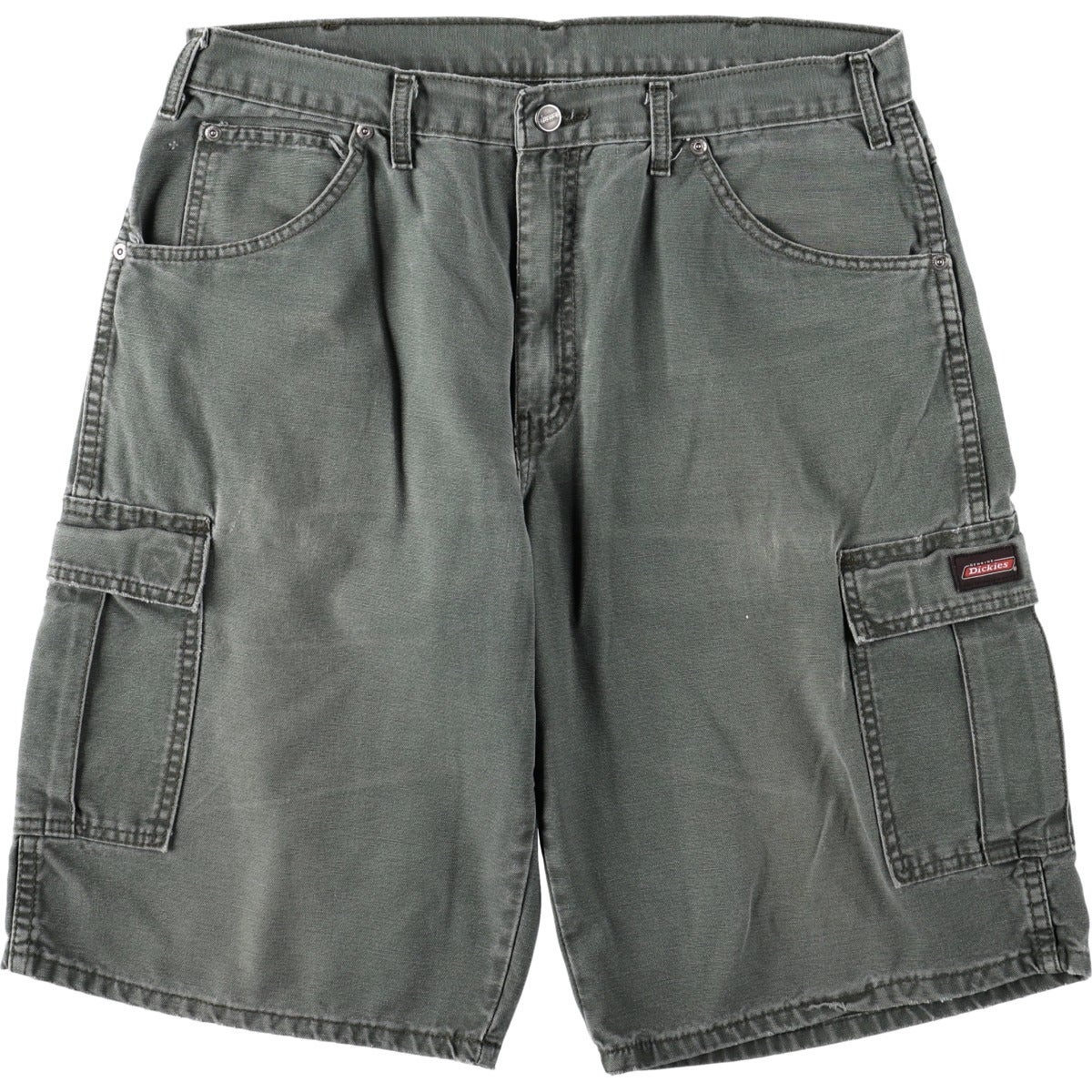 古着 ディッキーズ Dickies RELAXED FIT ダック カーゴショーツ ハーフ