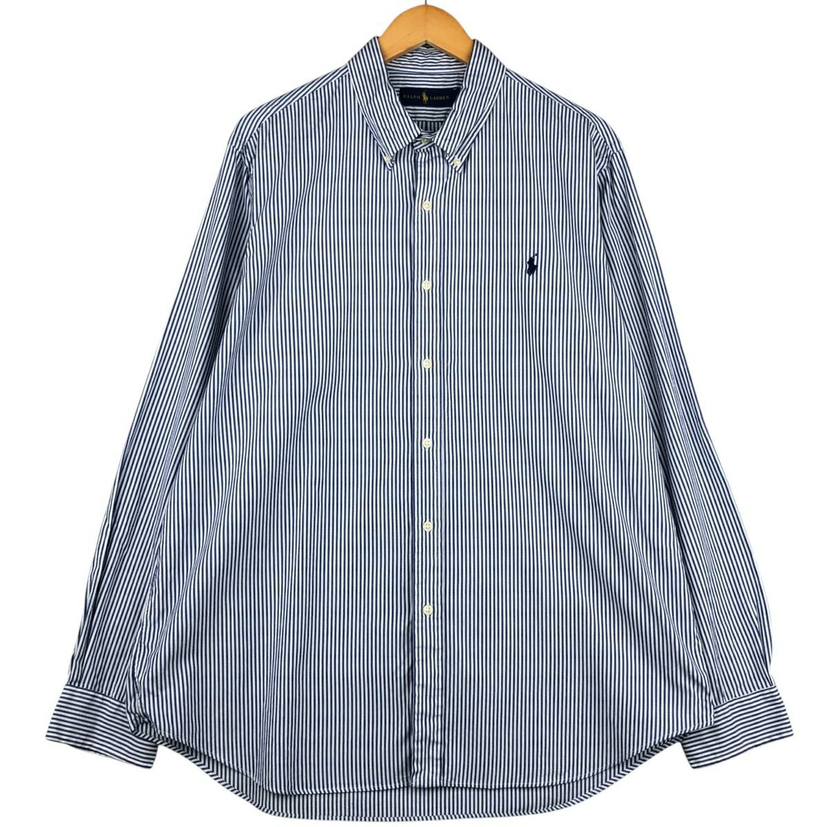 古着 ラルフローレン Ralph Lauren BLAKE マルチストライプ 長袖