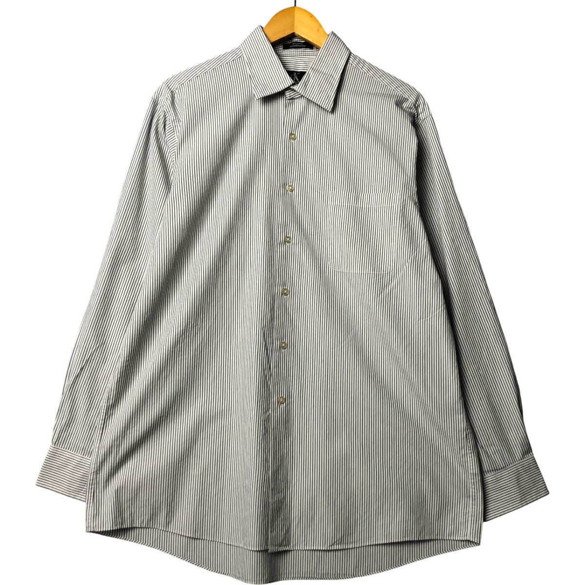 古着 90年代 カルバンクライン Calvin klein 半袖 コットンシャツ