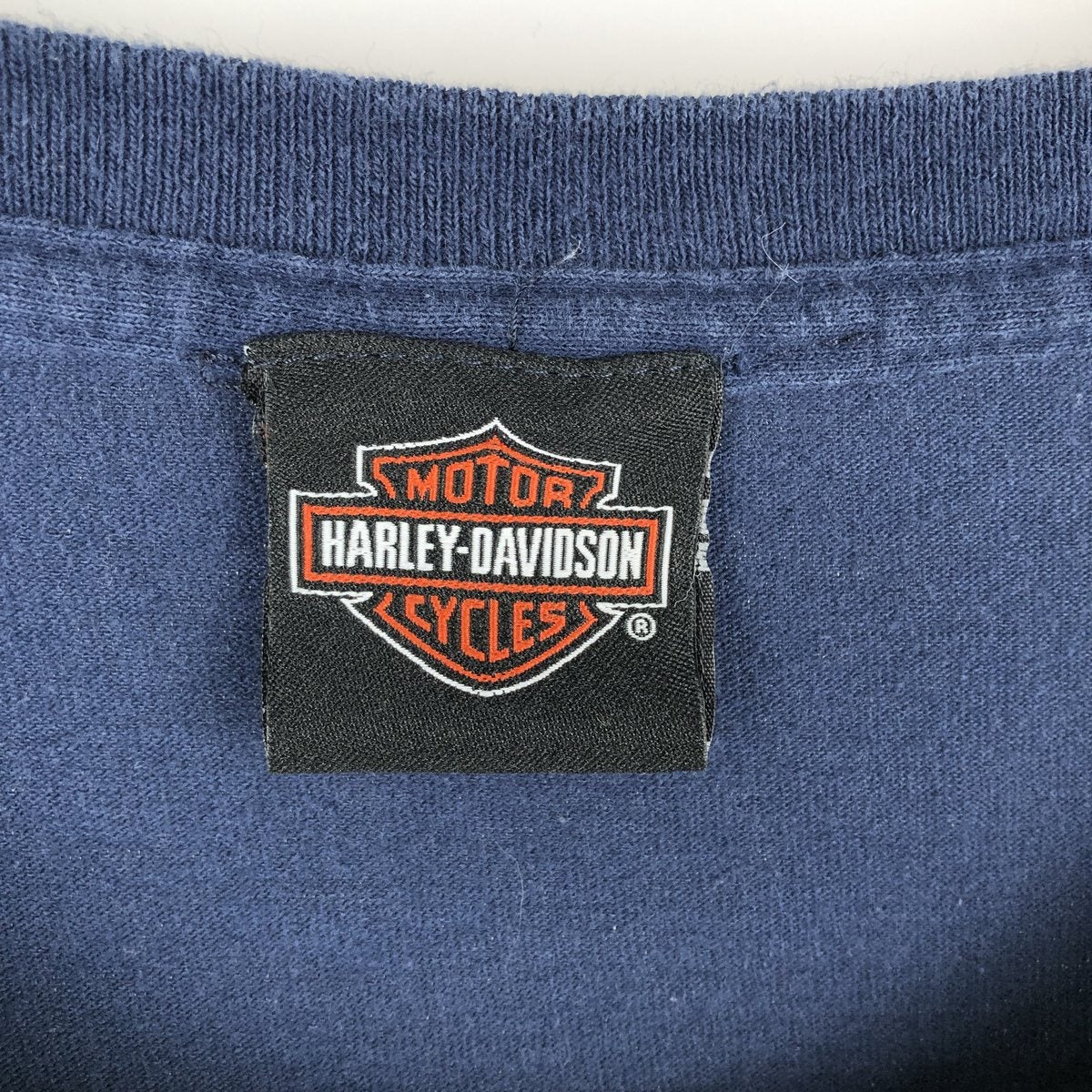 古着 ハーレーダビッドソン Harley-Davidson 鷲柄 イーグル柄 モーター