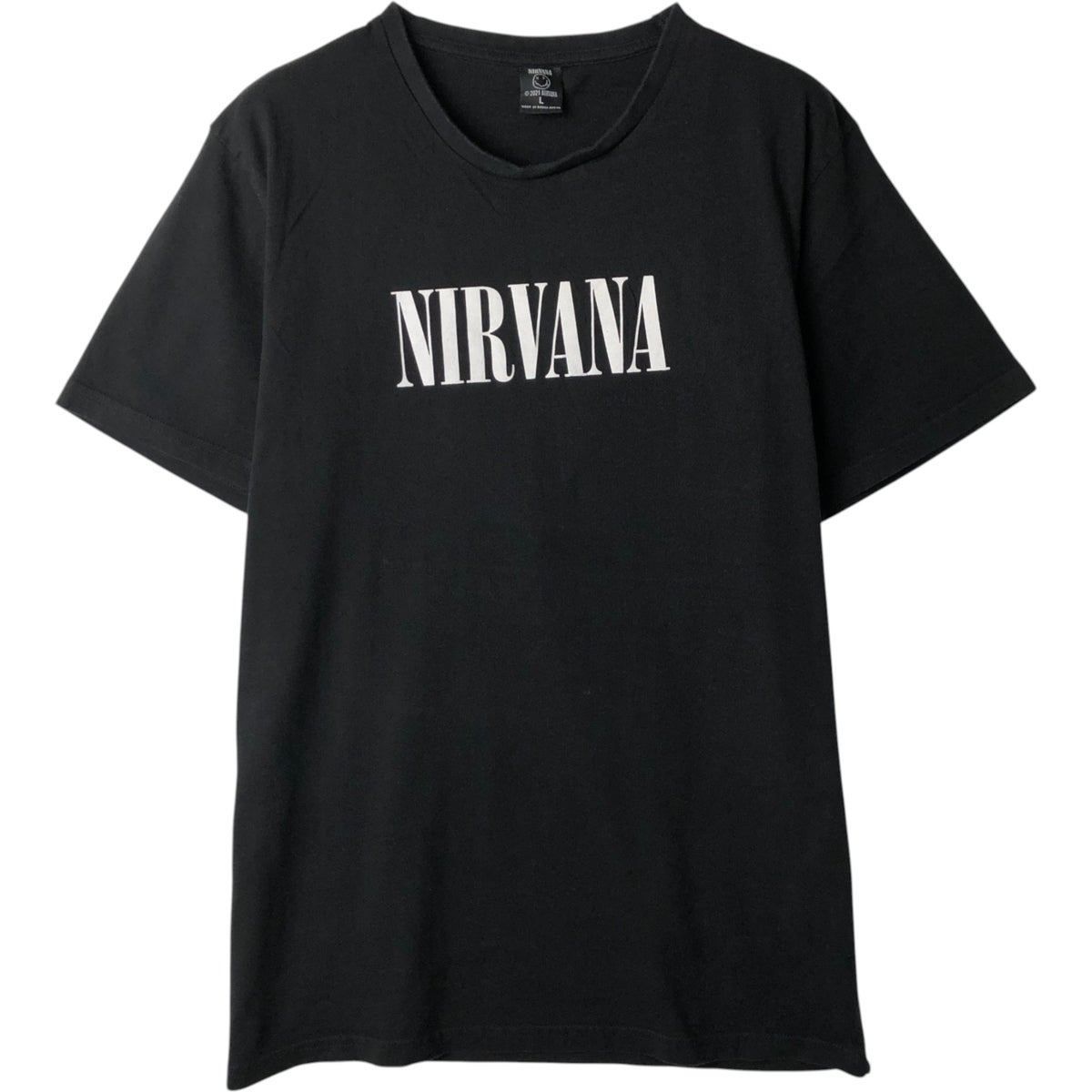 古着 00年代 anvil NIRVANA ニルヴァーナ バンドTシャツ バンT メンズS