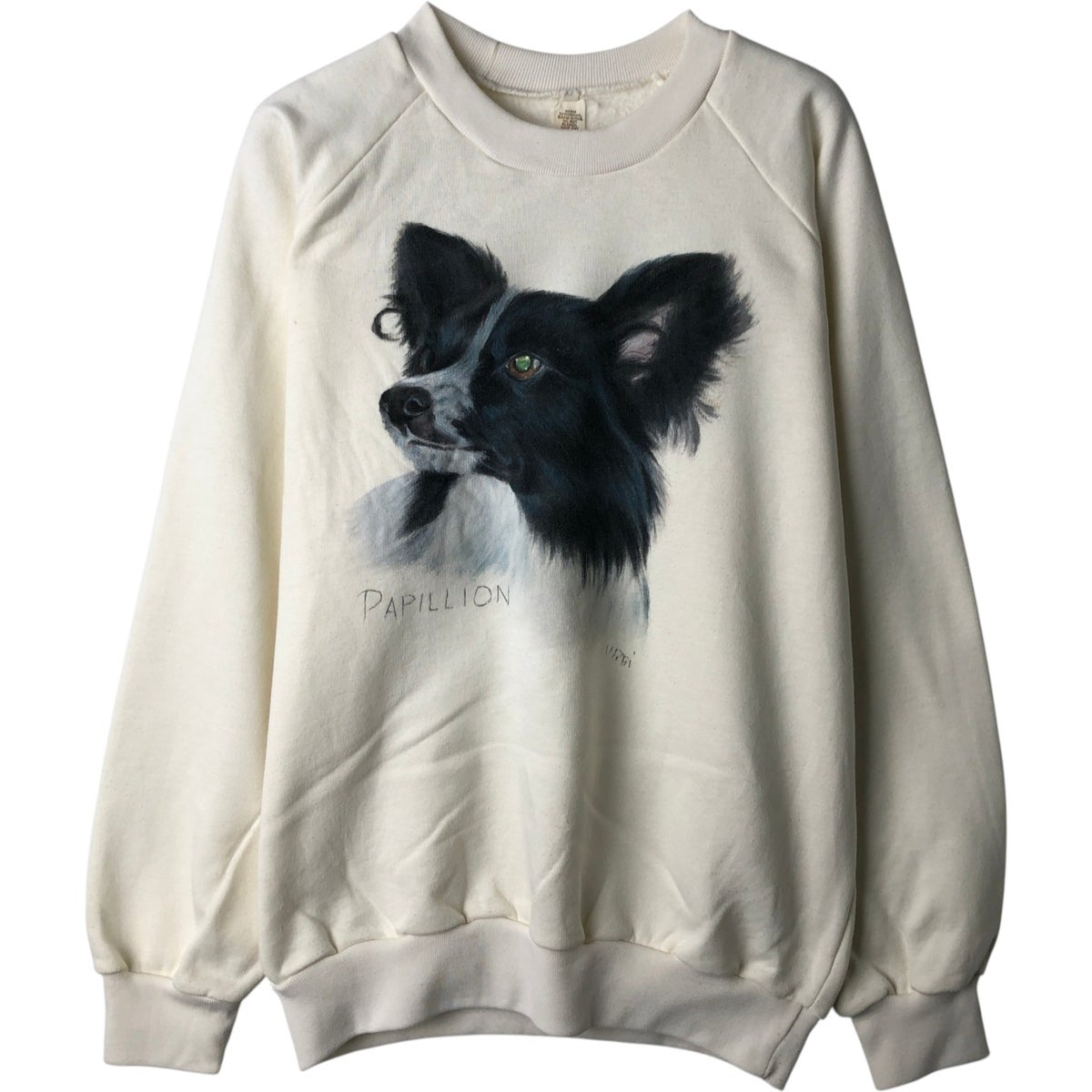 古着 kellsport 犬柄 アニマル スウェットシャツ トレーナー USA製