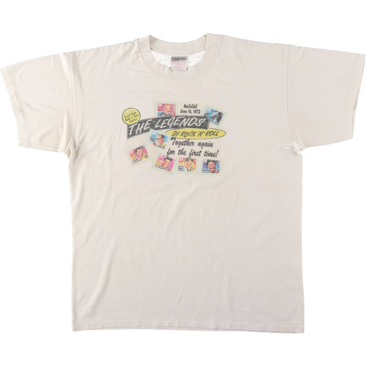 90s当時物 TRAVIS バンドTシャツ ONEITAボディ ヴィンテージ 古着 オニータ ONEITA The Legends of Rock n Roll バンドTシャツ バン
