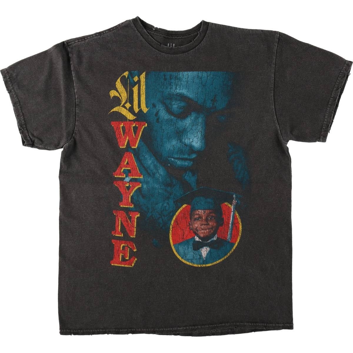 古着 LIL WAYNE リルウェイン ラップTシャツ ラップT メンズM相当