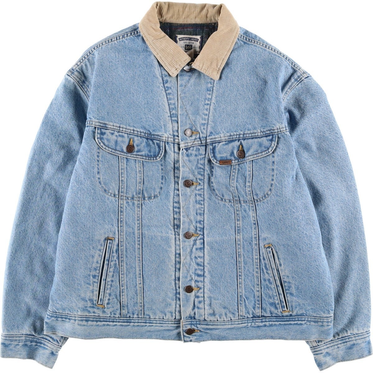 古着 ～90年代 リー Lee デニムジャケット Gジャン メンズXL相当