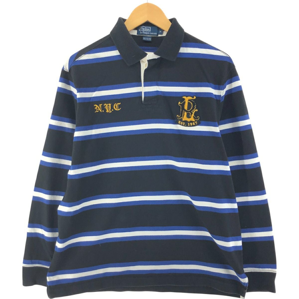 古着 ラルフローレン Ralph Lauren POLO by Ralph Lauren ボーダー柄