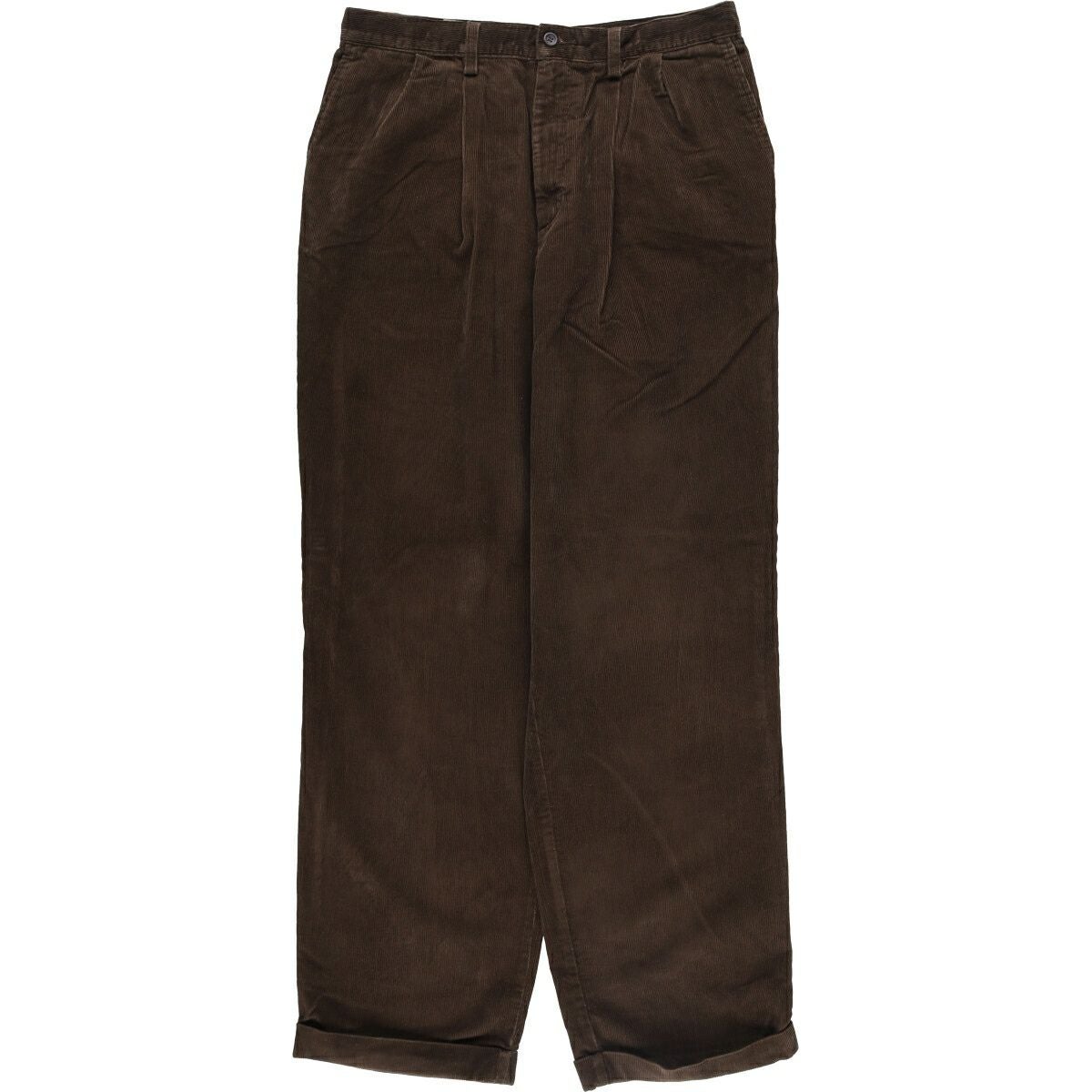 古着 ドッカーズ DOCKERS ツータック コーデュロイパンツ メンズw33相当/eaa606378 古着 ドッカーズ DOCKERS ツータック コーデュロイパンツ メンズw33