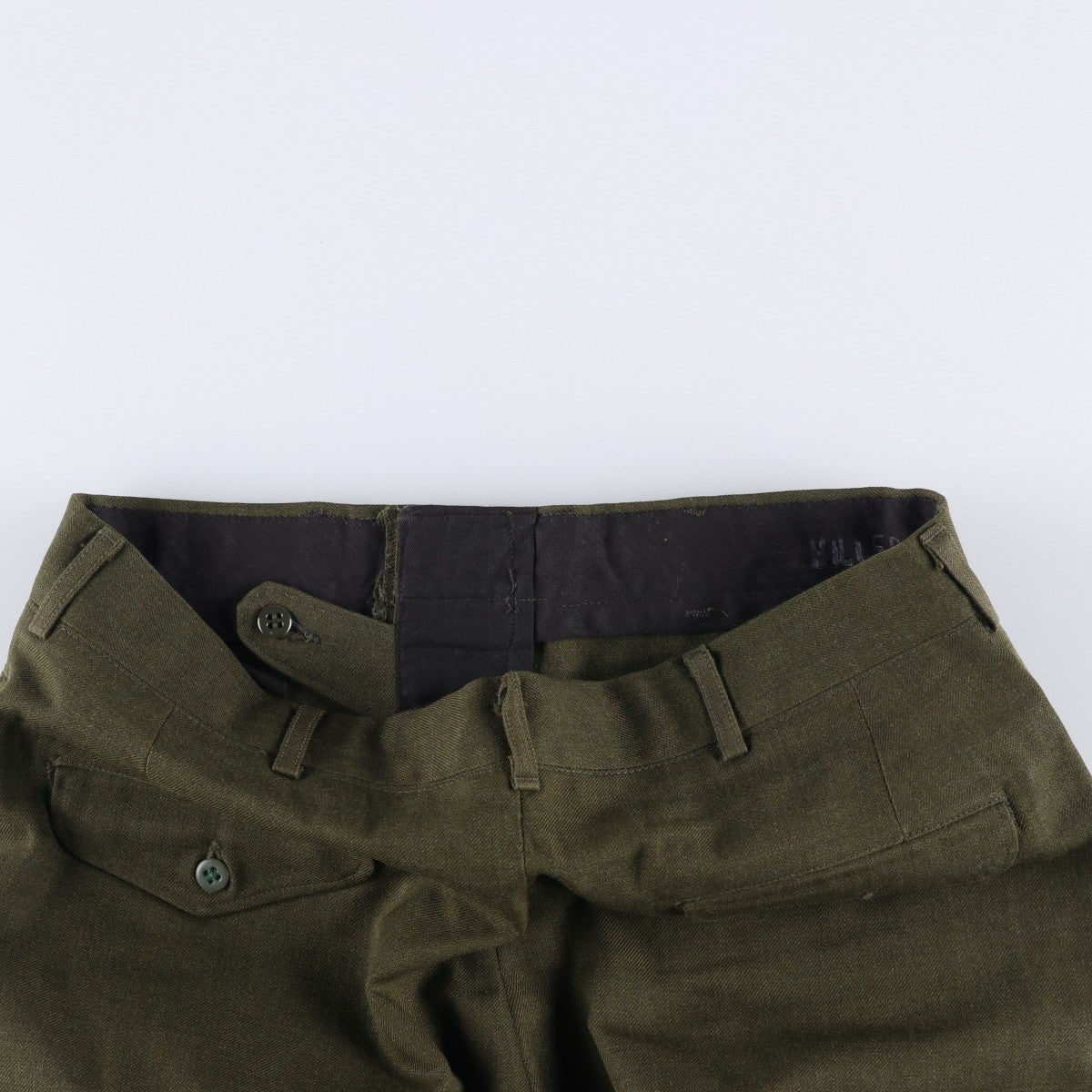 古着 80年代 米軍実品 ミリタリー ウールパンツ トラウザーズ USA製