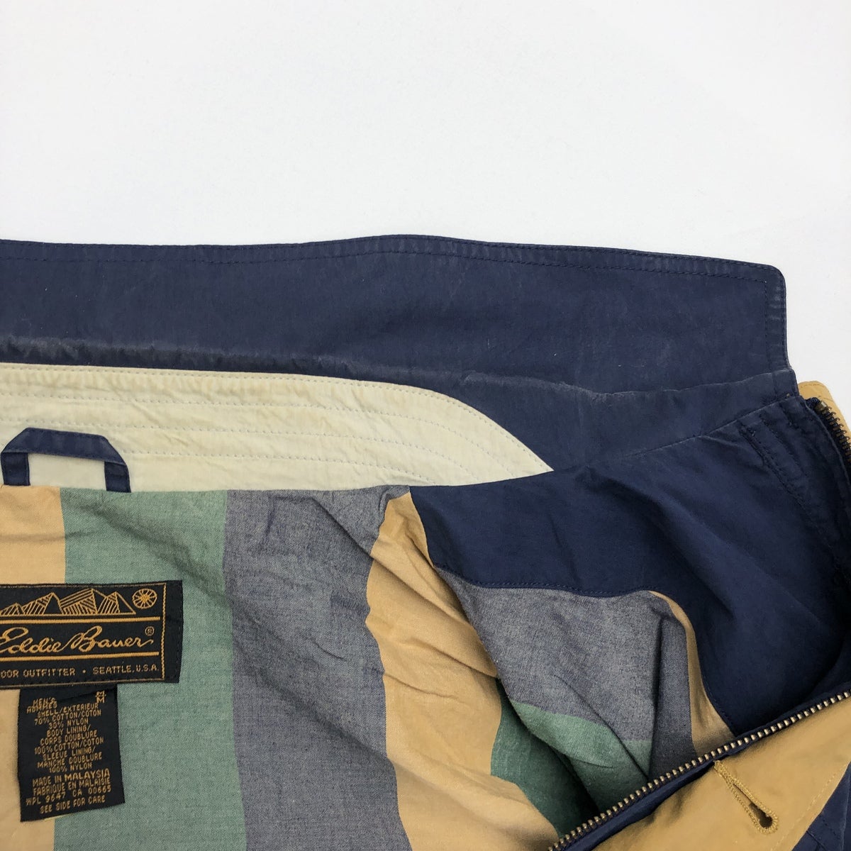 古着 80～90年代 エディーバウアー Eddie Bauer 黒タグ コットン