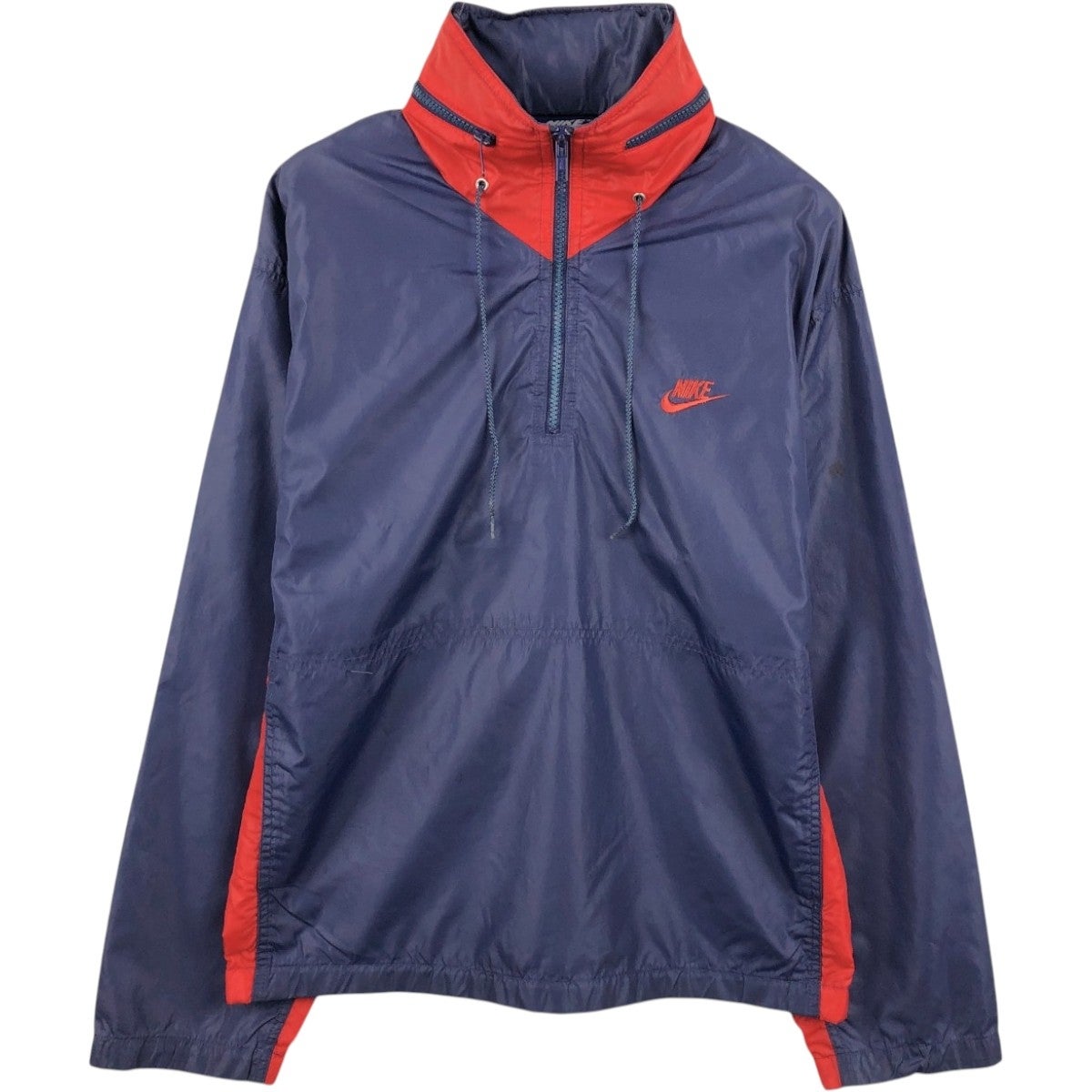 古着 80年代 ナイキ NIKE 紺タグ アノラックジャケット メンズM相当