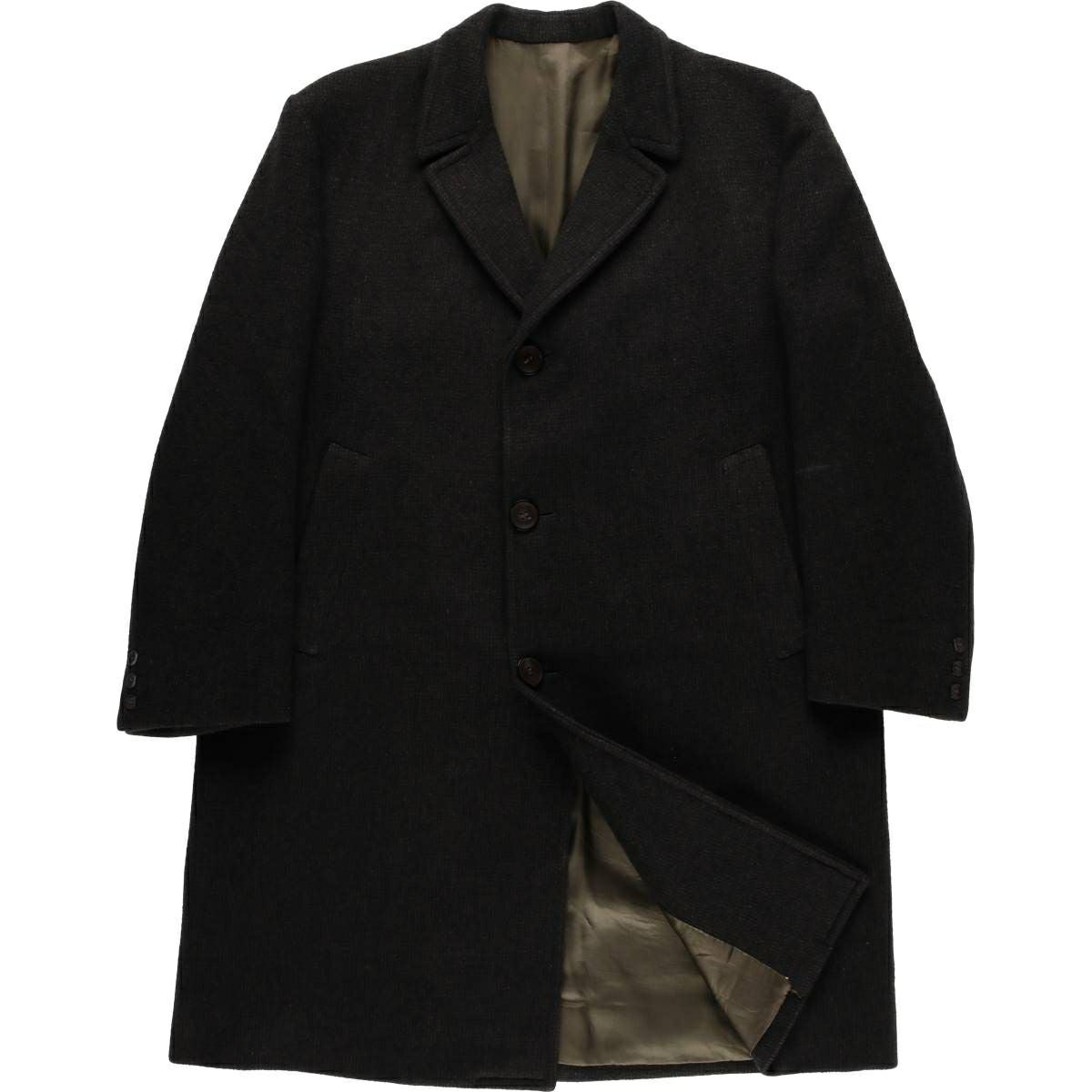 古着 Simons Copley Square カシミア チェスターコート メンズM相当