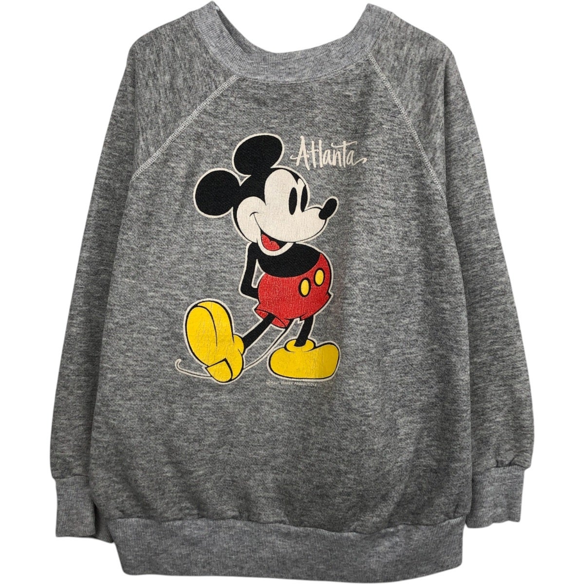 古着 Micky&Co. MICKEY MOUSE ミッキーマウス キャラクタースウェット