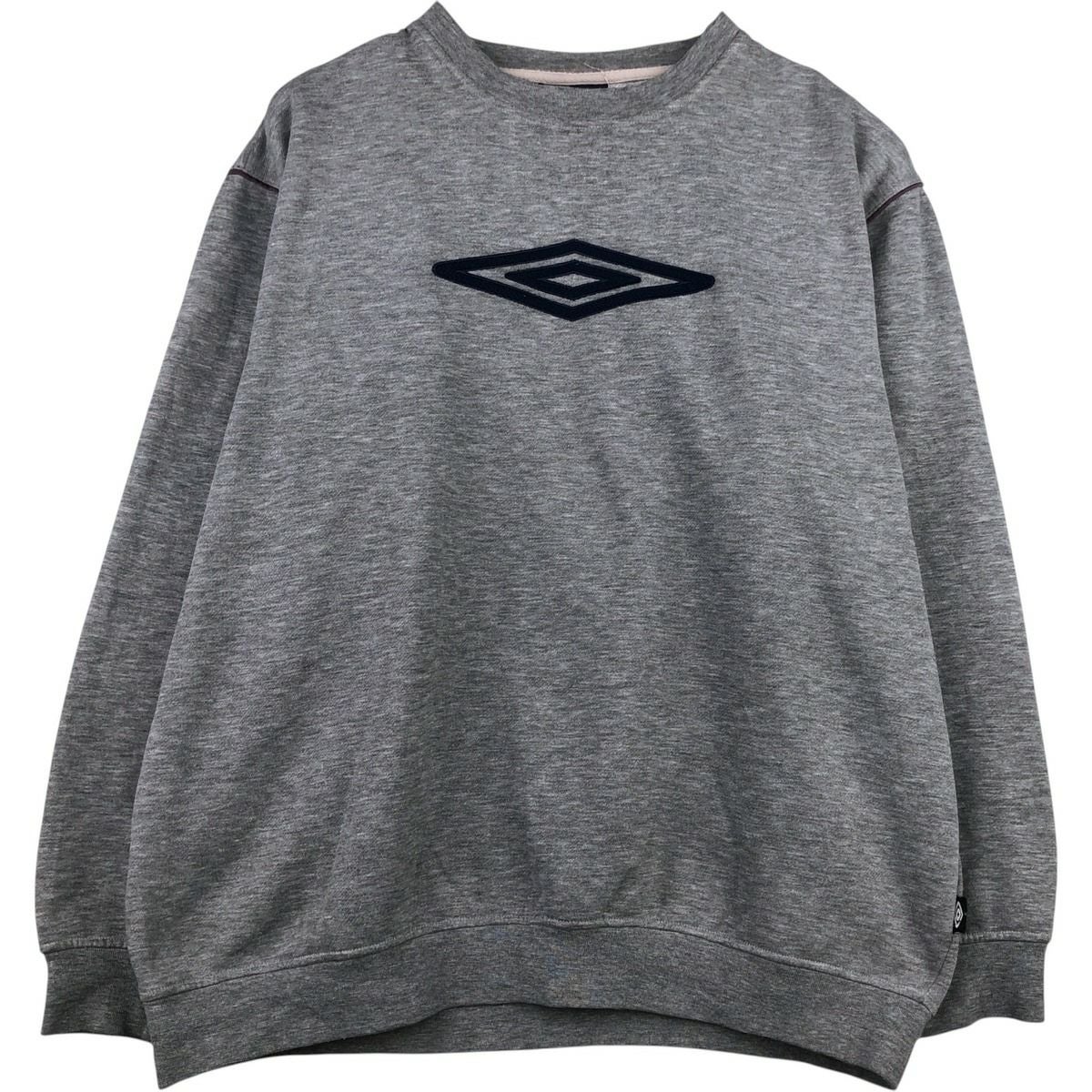 古着 アンブロ UMBRO ワンポイントロゴスウェットシャツ トレーナー