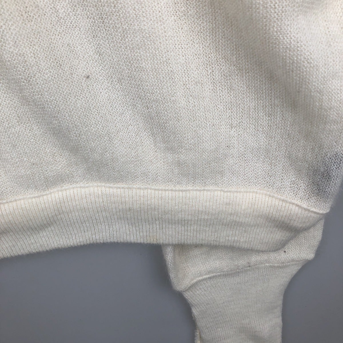 古着 70年代 ラコステ LACOSTE IZOD Vネック ニットセーター USA製