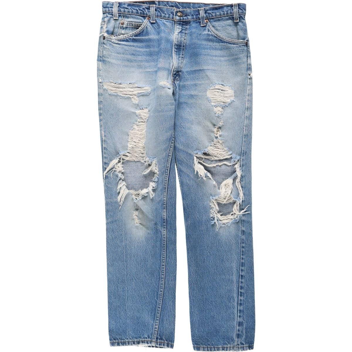 古着 80～90年代 リーバイス Levis 550 テーパードデニムパンツ USA製
