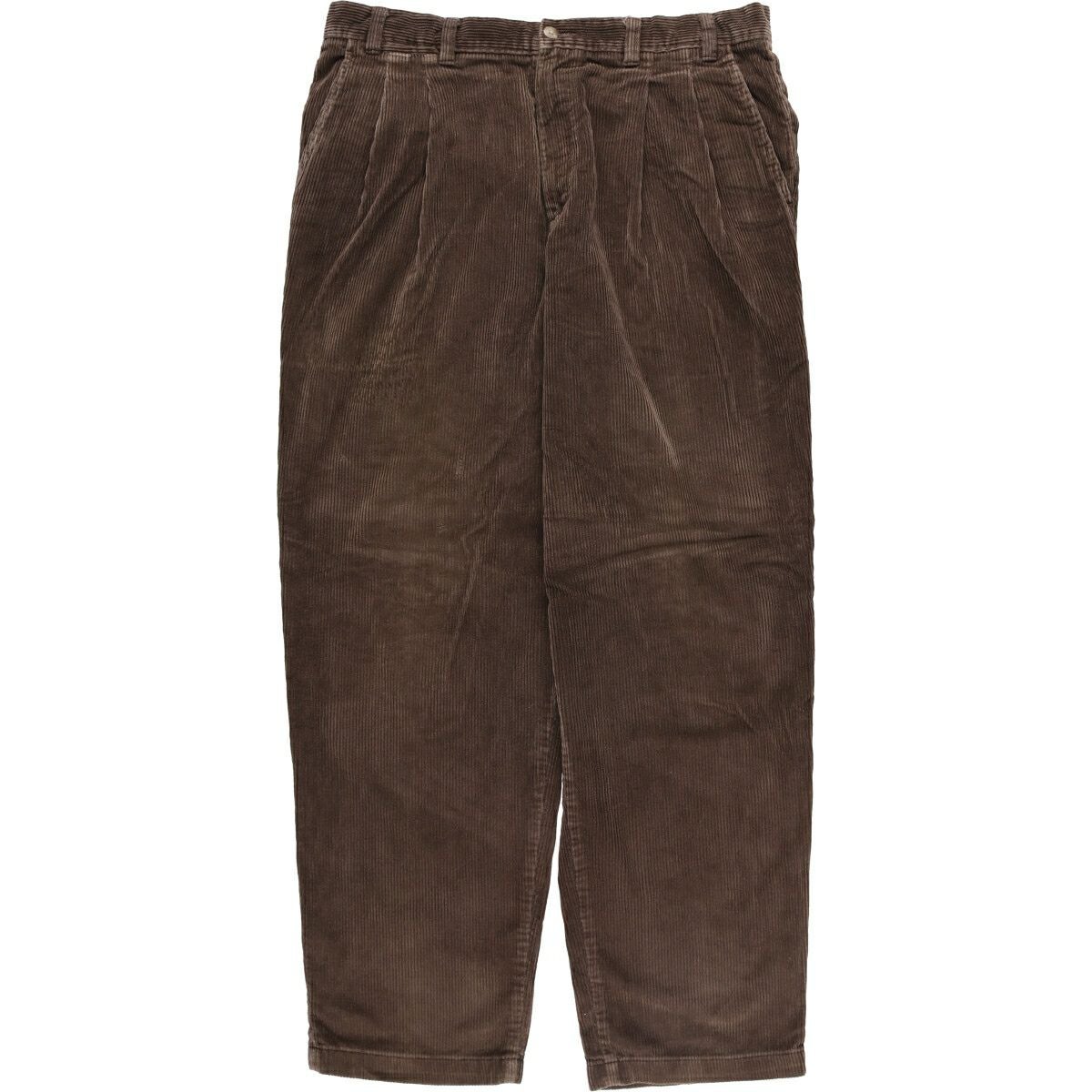 古着 クラフトアンドバロー CROFT&BARROW ツータック コーデュロイ