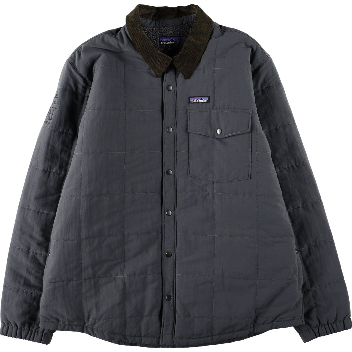 古着 パタゴニア patagonia イスマスキルテッドシャツジャケット