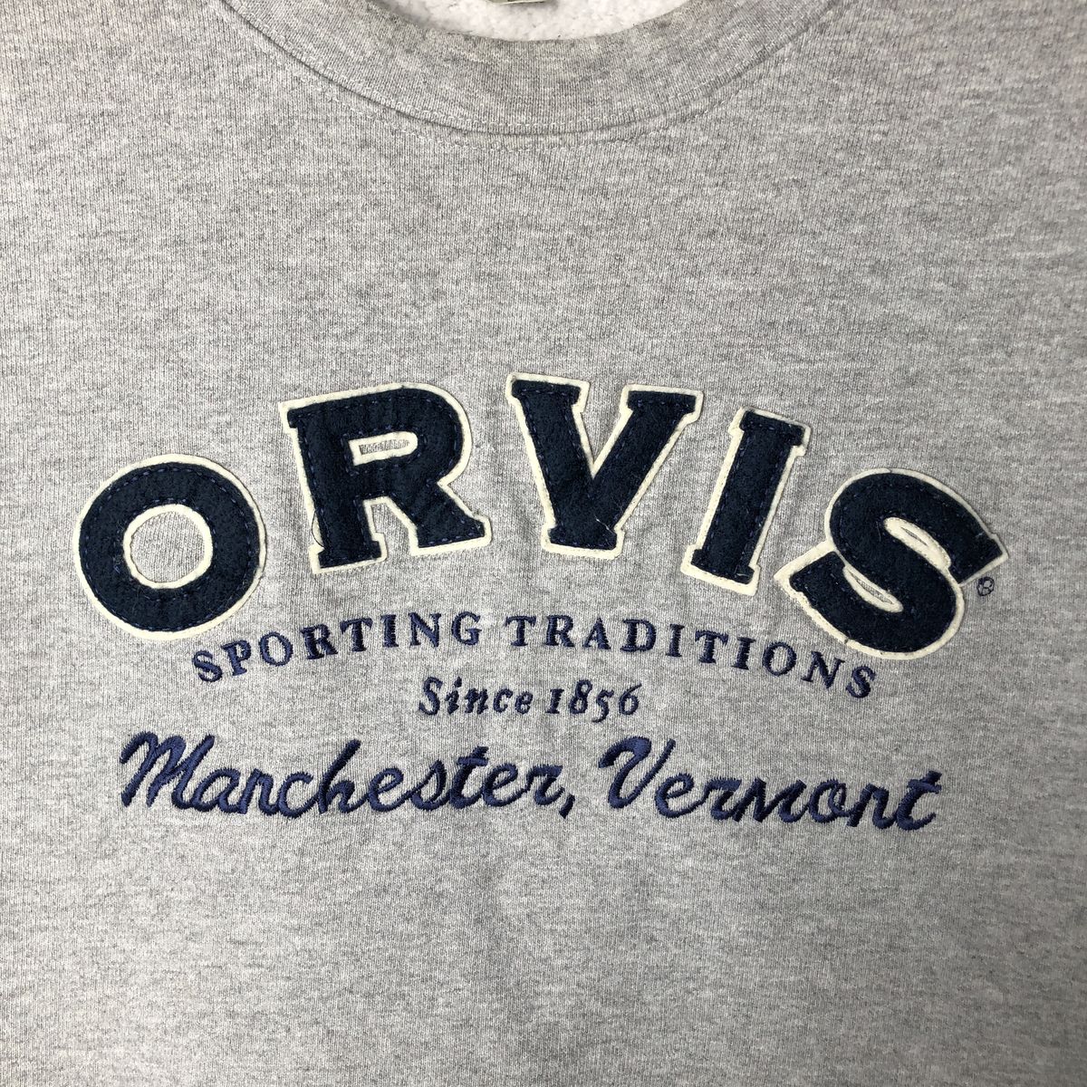 古着 90～00年代 オービス ORVIS ロゴスウェットシャツ トレーナー
