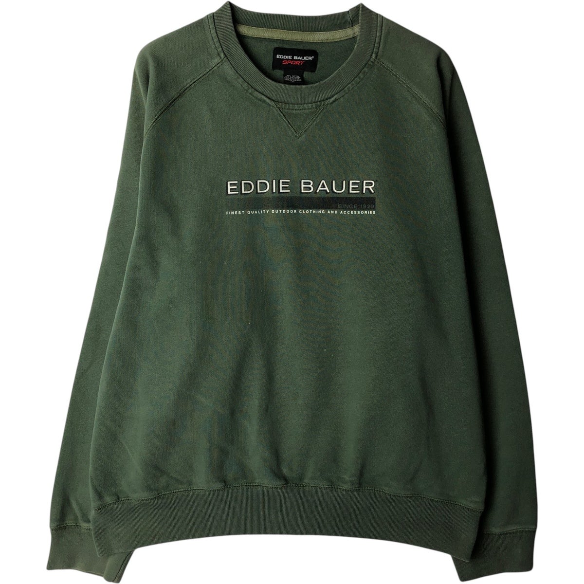 古着 エディーバウアー Eddie Bauer プリントスウェットシャツ トレーナー メンズM相当 /eaa577037 古着 エディーバウアー Eddie Bauer プリントスウェットシャツ
