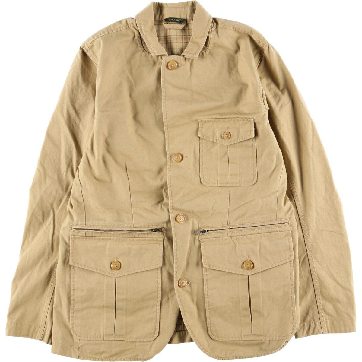 古着 エディーバウアー Eddie Bauer ハンティングジャケット メンズM