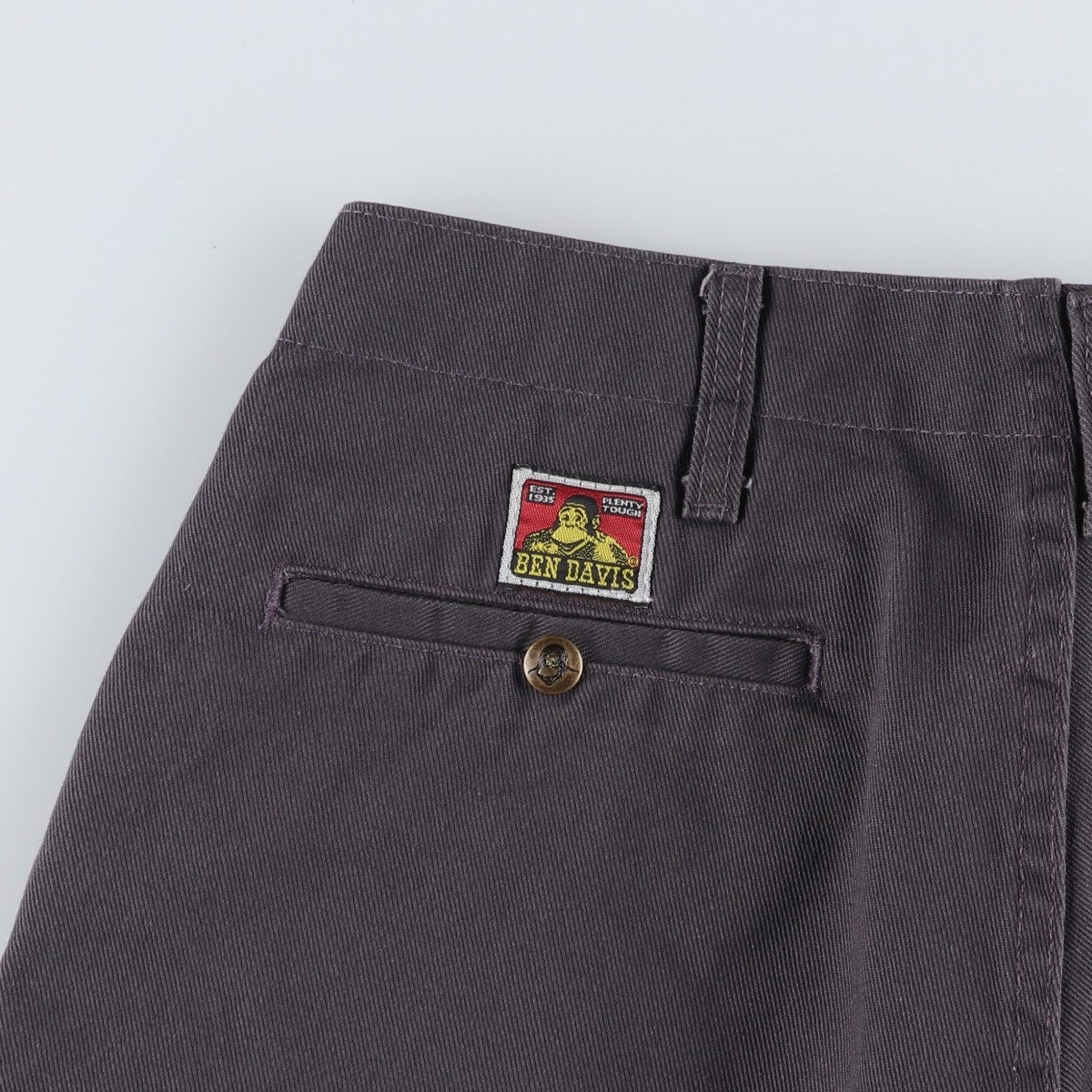 美中古BEN DAVIS ベンデイビス　オリジナルベンズW34 L30チャコール 古着 ベンデイビス BEN DAVIS Original Bens Pants オリジナルベンズ