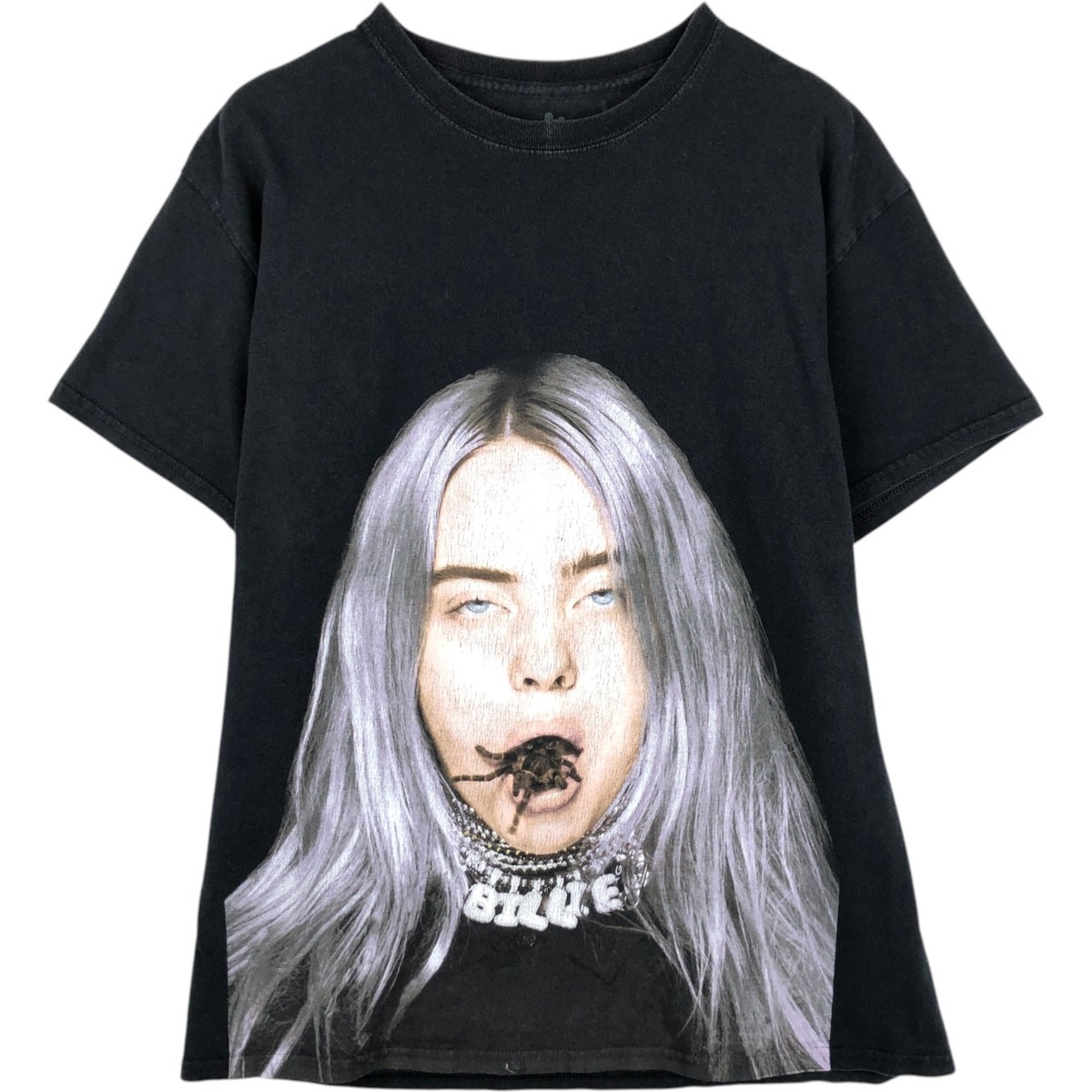 古着 BILLIE EILISH ビリーアイリッシュ バンドTシャツ バンT メンズL