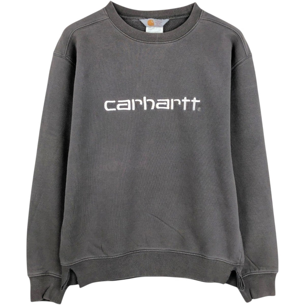古着 カーハート Carhartt ロゴスウェットシャツ トレーナー メンズM