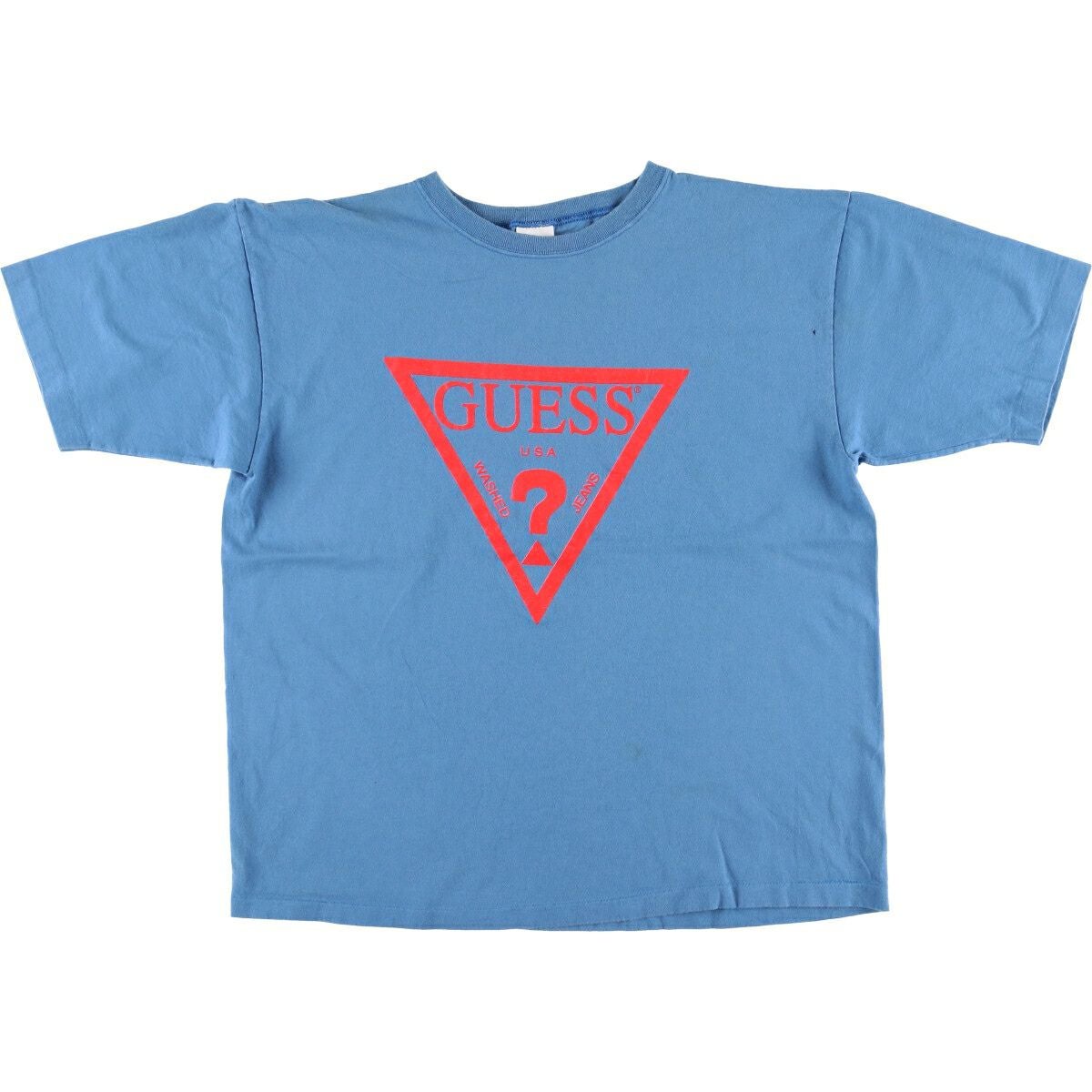 古着 90年代 ゲス Guess 半袖 ロゴTシャツ USA製 メンズL相当
