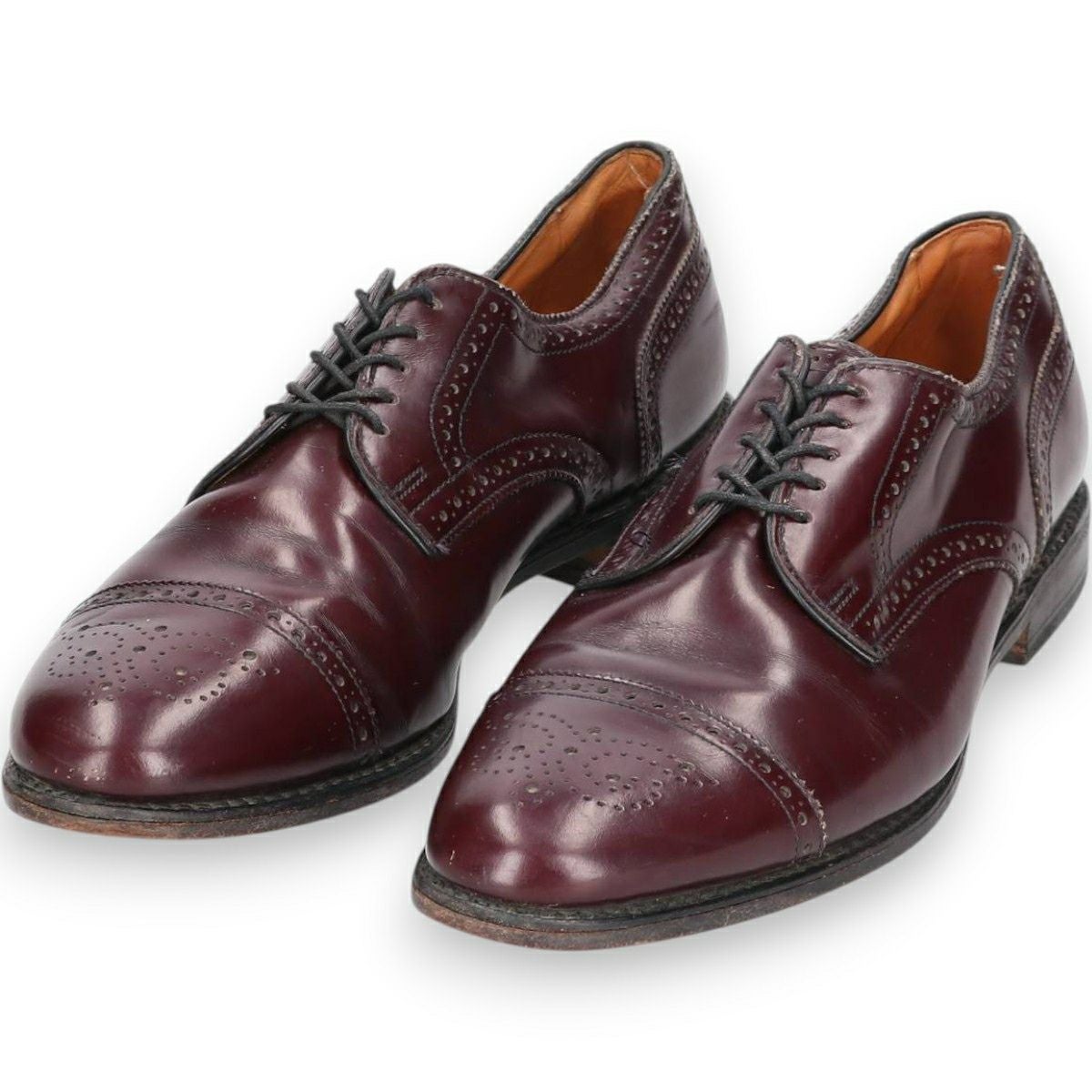 古着 アレンエドモンズ ALLEN EDMONDS Neumok ウイングチップシューズ