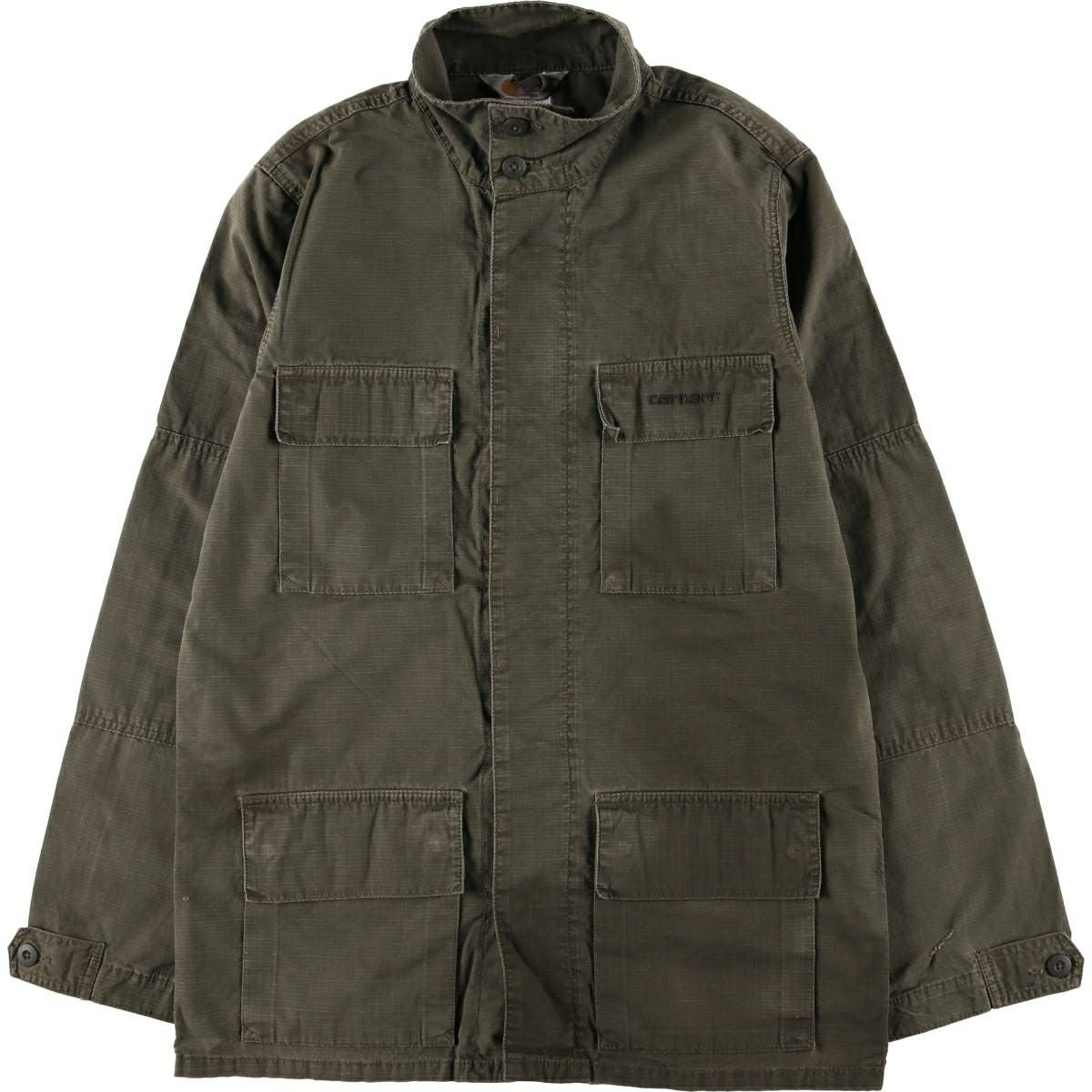 古着 カーハート Carhartt リップストップ フード付き ワーク
