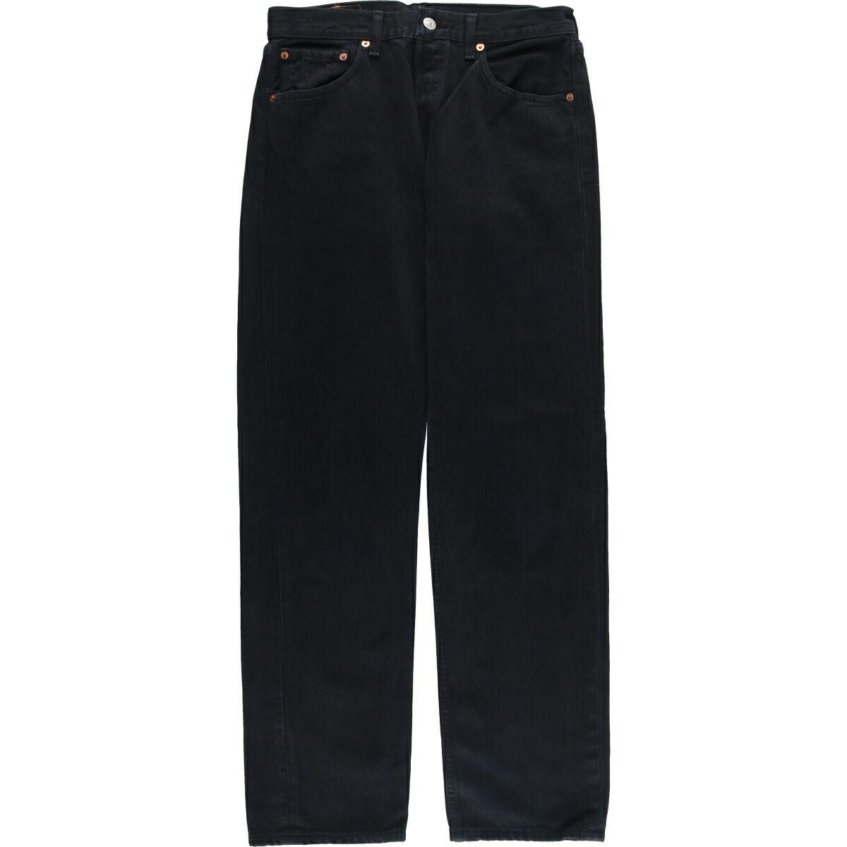 古着 リーバイス Levis 501 ユーロモデル ブラックデニム ストレート