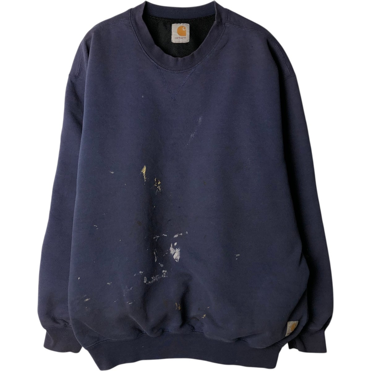 古着 カーハート Carhartt ワンポイントロゴスウェットシャツ